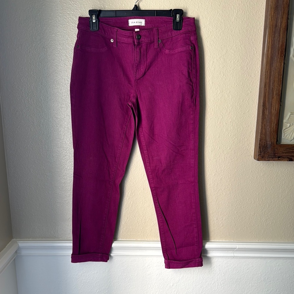 Lila Ryan Vibrant Purple Women's Jeans size 29
